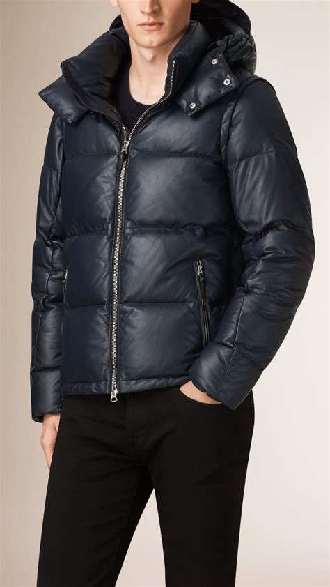 burberry goose down jacket men's|burberry puffer jacket for men.